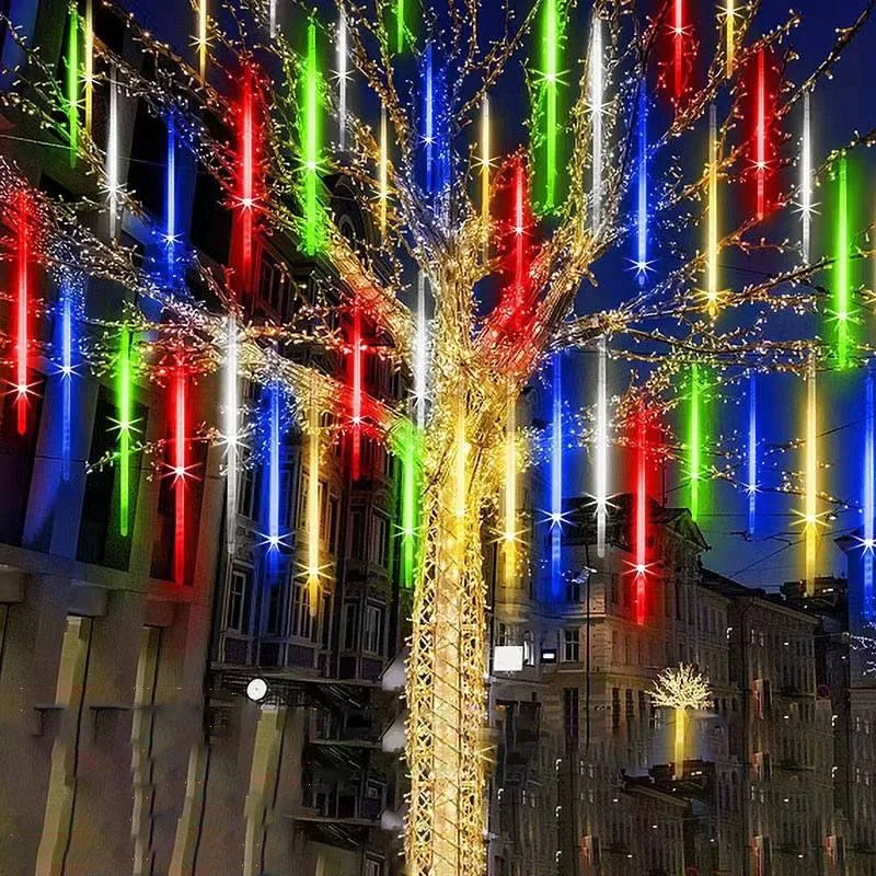 أضواء المطر النيزكية على الطاقة الشمسية