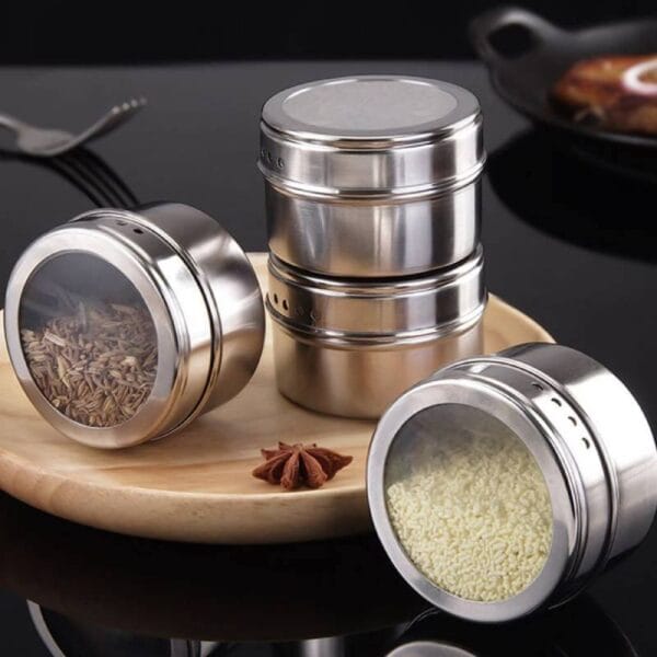 علب بهارات مغناطيسية