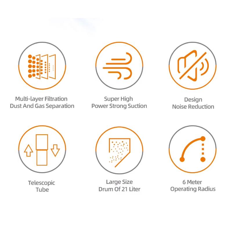 مكنسة كهربائية HY-950BK