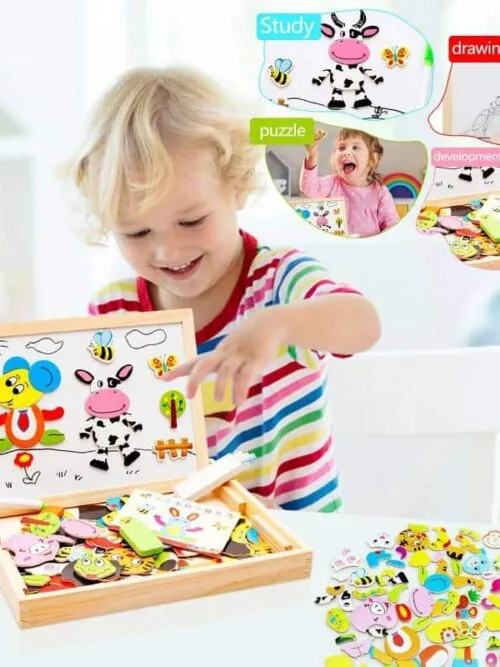 بازل خشبية مغناطيسية