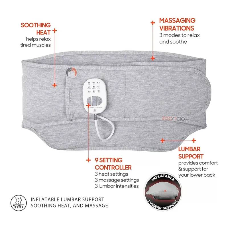 حزام تدليك أسفل الظهر