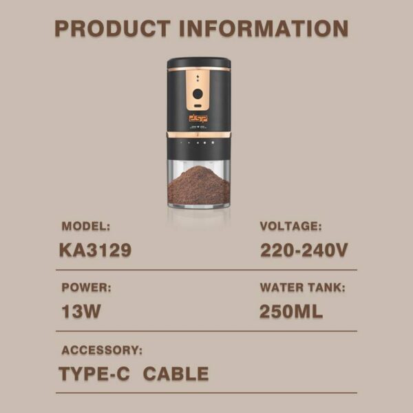مطحنة قهوة وتوابل dsp KA-3129