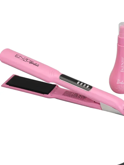 مكواة فرد الشعر + سيروم كيراتين