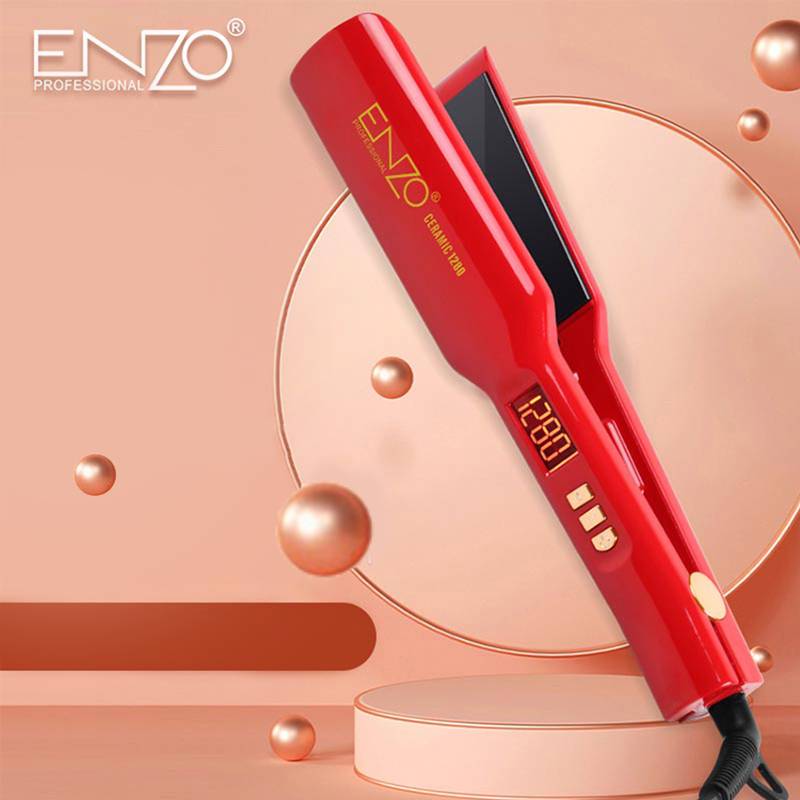 مكواة فرد الشعر + هدية العروسة Enzo En-5191