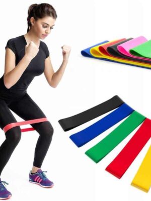 5 أحزمة مطاطية تمارين مقاومة