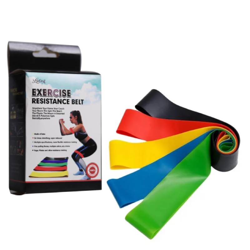 5 أحزمة مطاطية تمارين مقاومة