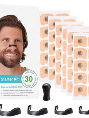 مجموعة شرائح الأنف للتنفس