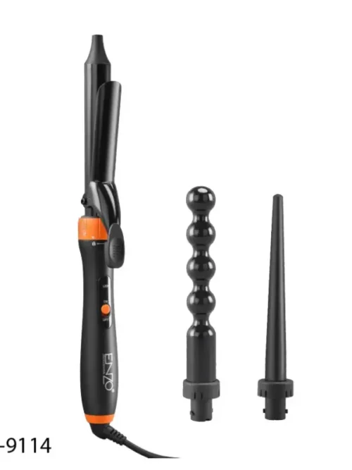 طقم تجعيد الشعر الاحترافي إنزو (سلسلة جويل) 3 في 1 EN-9114