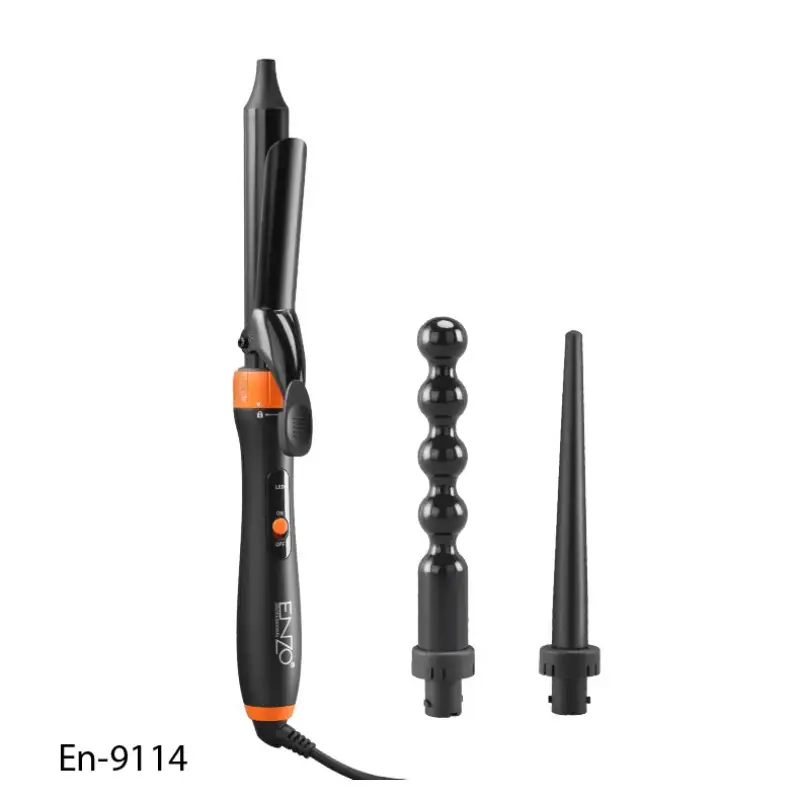 طقم تجعيد الشعر الاحترافي إنزو (سلسلة جويل) 3 في 1 EN-9114