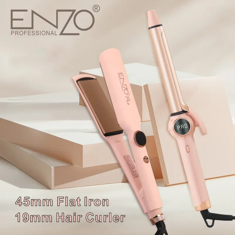 مجموعة تصفيف الشعر الاحترافي إنزو بروفيشنال 2 في 1 EN-3314