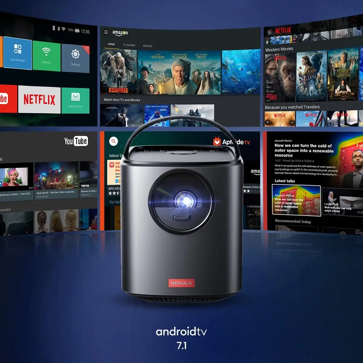 بروجكتر محمول MARS2 PRO