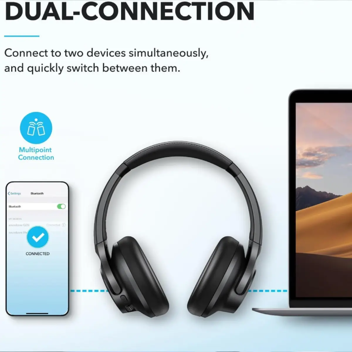 سماعة ساوندكور لايف Q20i