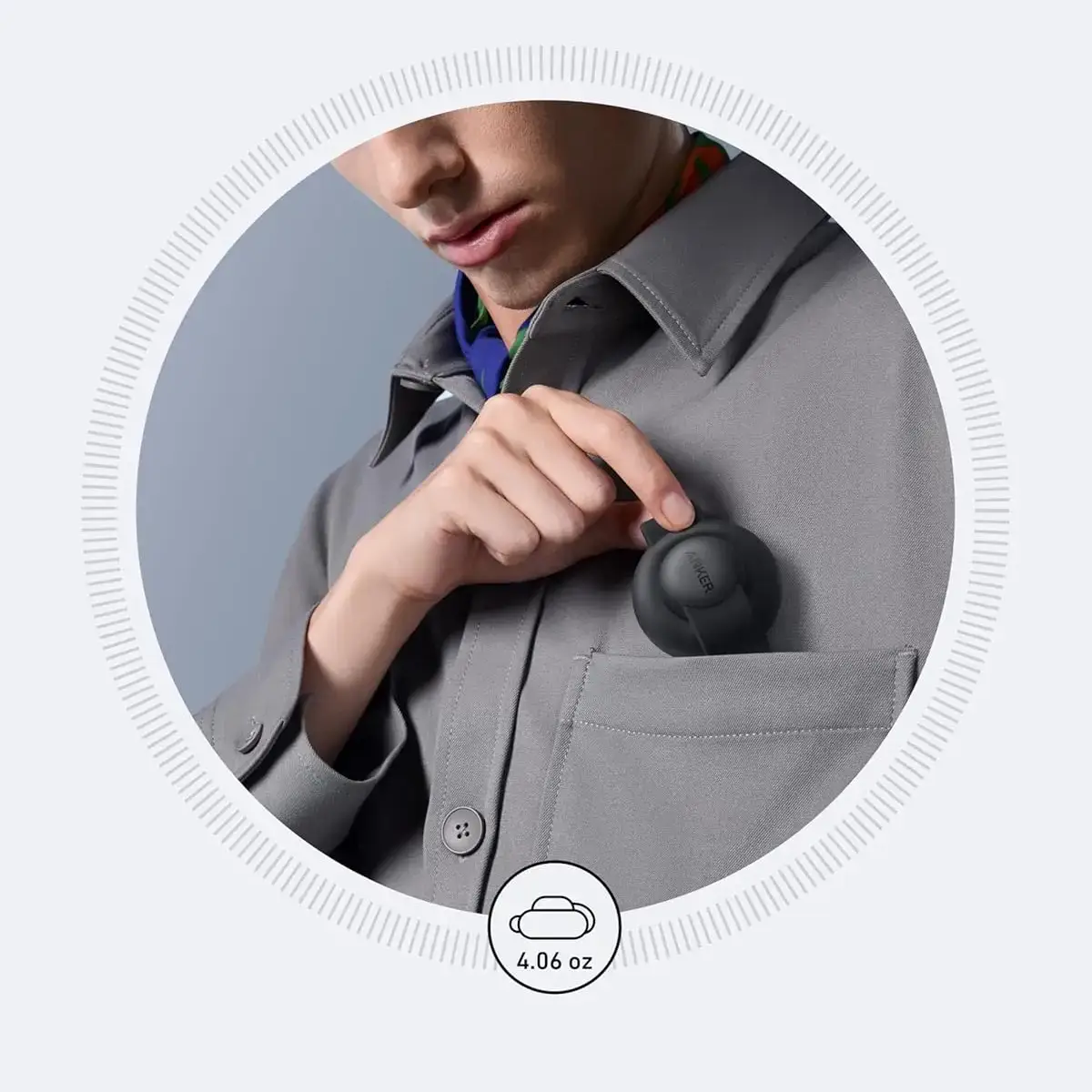 شاحن لاسلكي أنكر 3 في 1 قابل للطي 15 واط