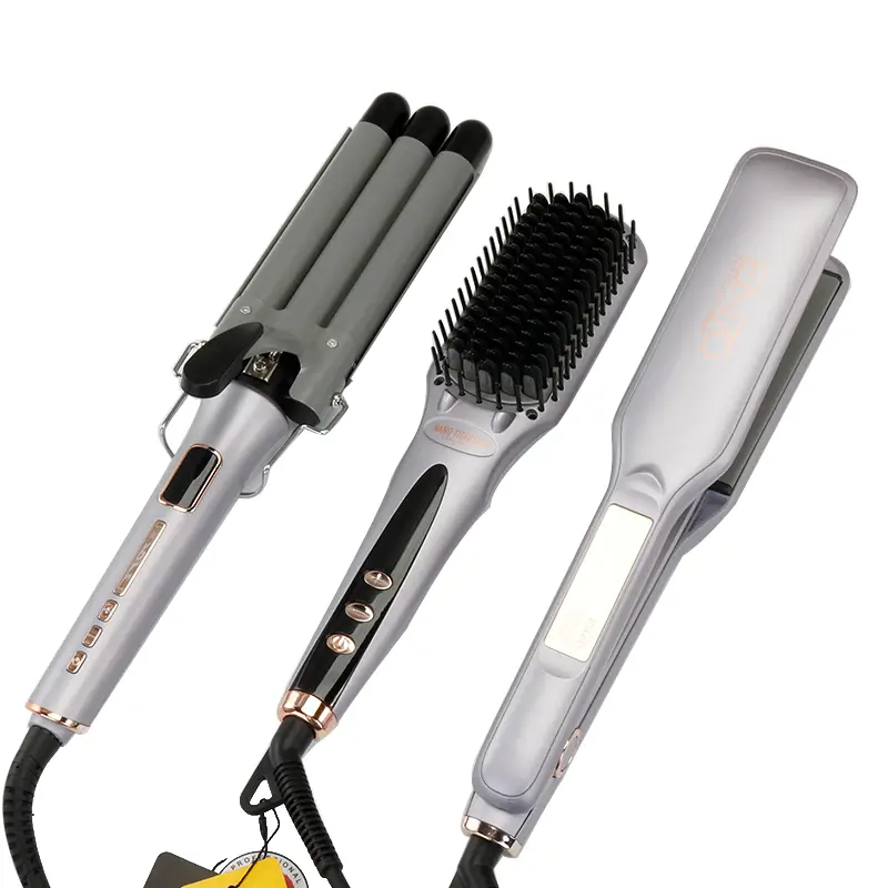 طقم تصفيف الشعر إنزو الاحترافي 3 في 1 EN-3956