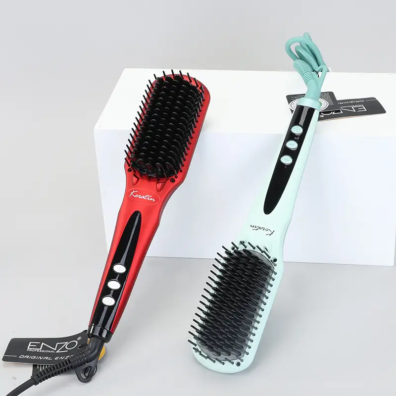 فرشاة إنزو الاحترافية لتمليس الشعر EN-4101G (1)