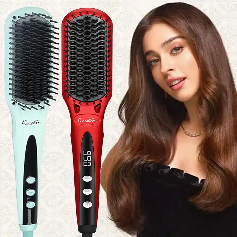 فرشاة إنزو الاحترافية لتمليس الشعر EN-4101G (4)