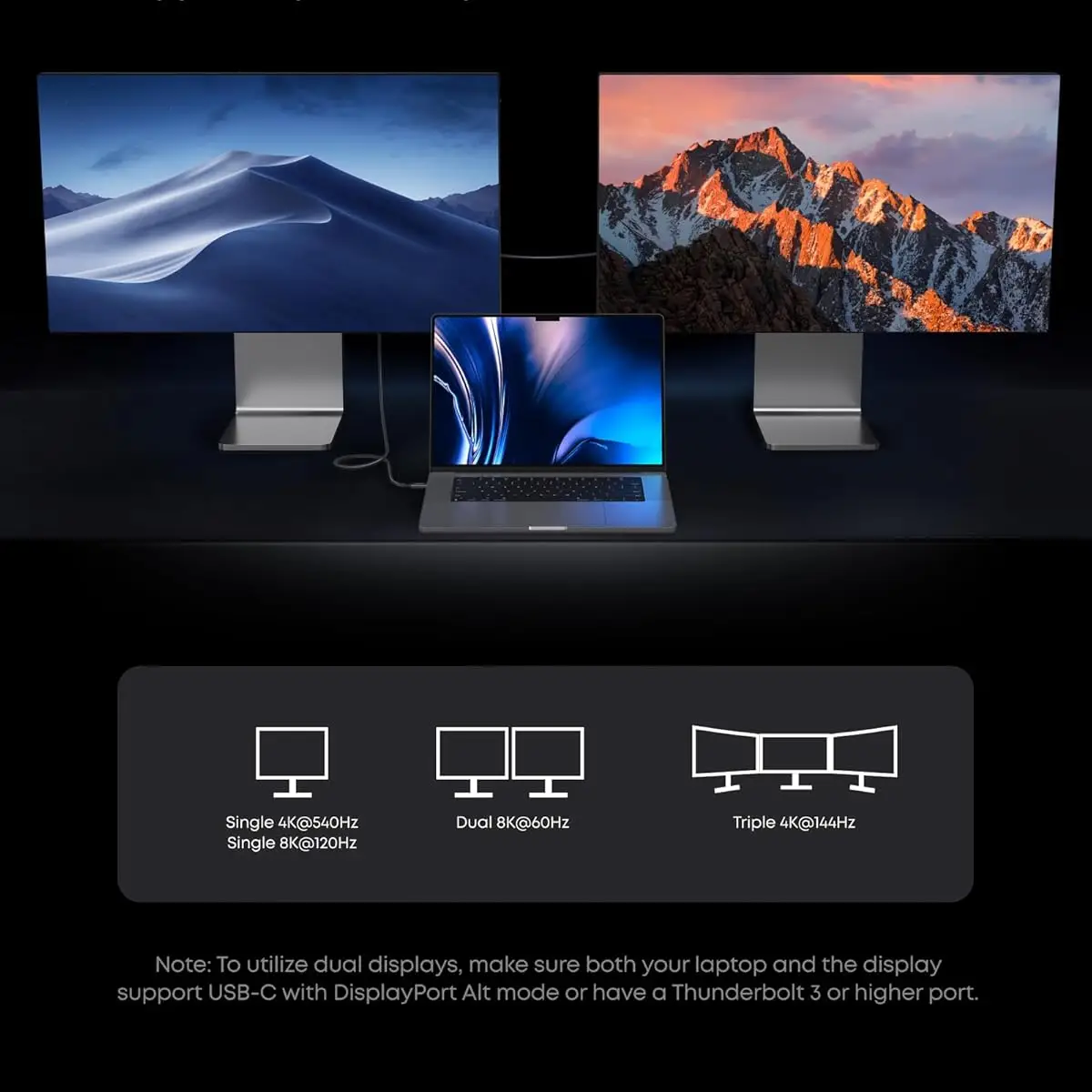 كابل أنكر برايم Thunderbolt 5 – USB‑C