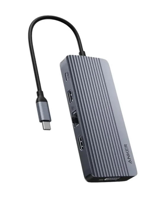 موزع أنكر USB-C متعدد المنافذ 10 في 1 Dual Display